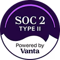 SOC 2 Type II, powered by Vanta